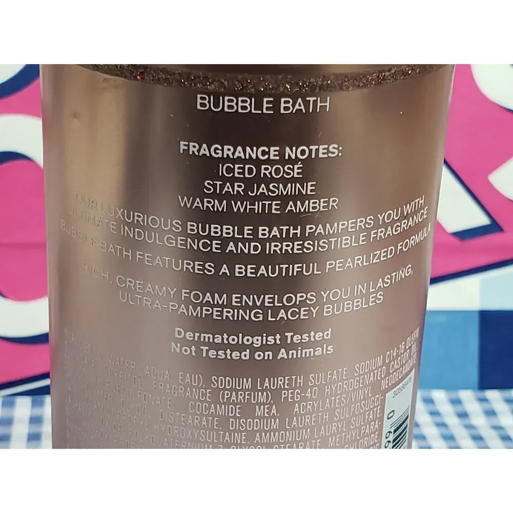 BBW Pure Wonder Luxurious Bubble Bath w. Essential Oils Rich Creamy Foam